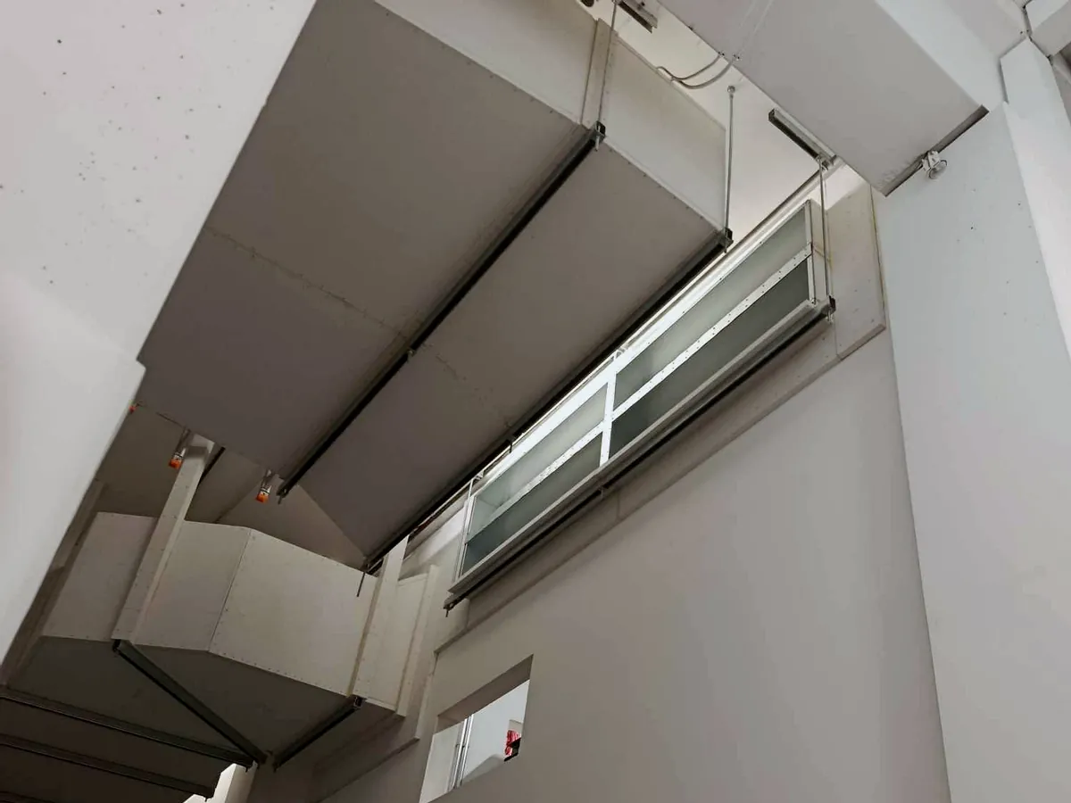 Certified fire-rated ductwork installation in PROMAT board technology